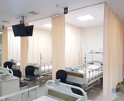 Tirai Anti Noda (Klinik & Rumah Sakit)